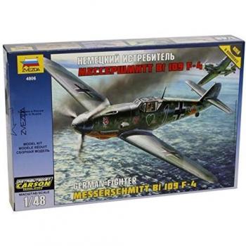 Modellino aereo Messerschmitt Bf‑109 F4 1:48