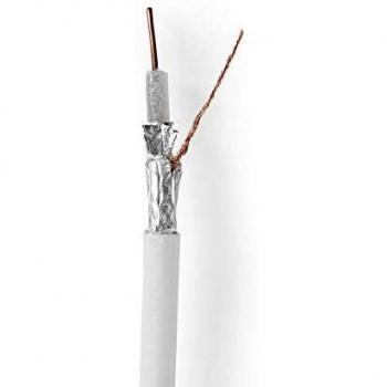 Cable Coaxial Nedis 4G/LTE 25 m Blanco