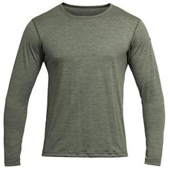 Devold Breeze Merino 150 2XL Long Sleeve Tee – Lichen Melange (Male)