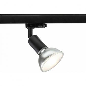 Lampe de rail triphasé E27 noire 230V 25W