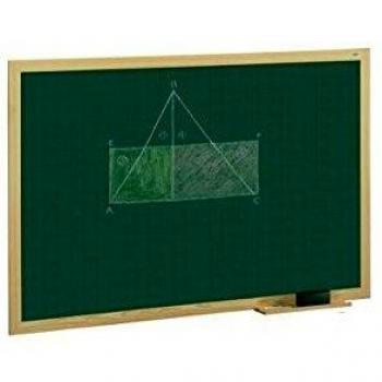Pizarra verde cuadriculada 90x120 cm Faibo