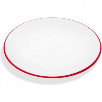 Borde Rojo Rubí Taza-Plato GMUNDNER