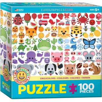 Eurographics EG61005396 Emoji‑Puzzle Kollektion – 100 Einzelteile