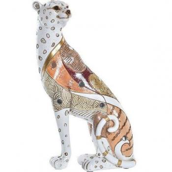 Deco Leopardo Home White Orange