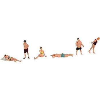 Bathers/Swimmers Set #1 – HO Gauge (NOCH 15841)