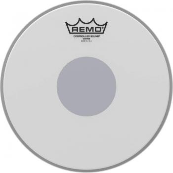 Remo 10 Coated Snare Head with Black Dot