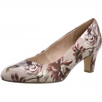 Tamaris Women's Heels 1-1-22418-22 678 in Pink (Powder Flower 678), 38 EU