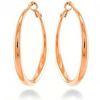 Pendientes Sira de Luxenter en oro rosa