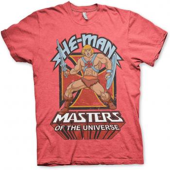 Vêtement homme He-Man rouge bruyère XL – Marque authentique
