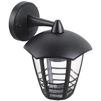 Rabalux Marseille Außenwandleuchte Schwarz IP44 Metall 8617