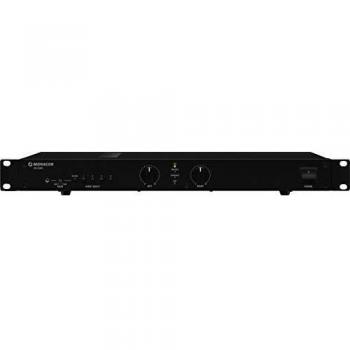 Monacor STA-200D PA Verstärker RMS Leistung je Kanal an 4 Ohm: 125 W