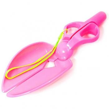 Recogedor de caca de mascotas con mango ergonómico