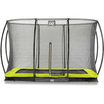 Trampoline Exit Toys Silhouette enterré avec filet 244 x 366 cm