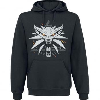 The Witcher Kapuzenpullover Medaillon schwarz