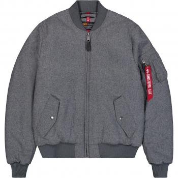 Classic Alpha MA-1 Wool Military Jacket