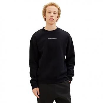 TOM TAILOR Denim Sweatshirt, Logofrontprint