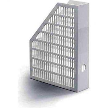 Tidskriftssamlare DURABLE A4 i vit färg