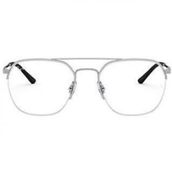 Ray-Ban RX6444 Occhiali da Lettura, Silver, 53 Unisex-Adulto