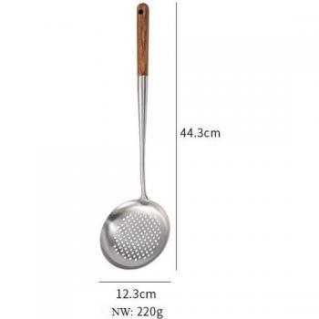 Griff‑Löffel 304 Stahl – Küchenutensil für Suppen