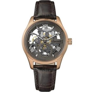 Ingersoll The Maverick Herren‑Uhr – 40 mm, Schwarz–Edelstahl