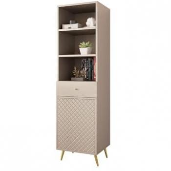 Comfivo K102 Scaffale Beige con Cassetti e Porte