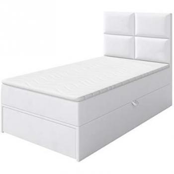 Lit 90x200 en Faux Cuir Soft 17
