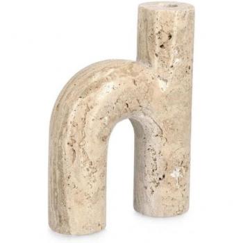Candelabro Tikar 1F 20cm Beige 0183203 (Edizione Limitata)