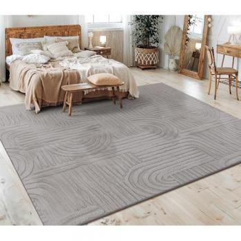 Alfombra d'Interiors Boho Nordica 80x150 cm – Grigio 7