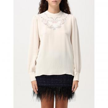 Elegant White Twinset Women's XS