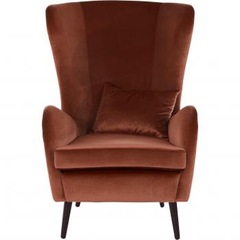Sessel Salla im Samtcord-Design