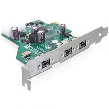 Delock PCIe FireWire B Karte mit 3 Anschlüssen