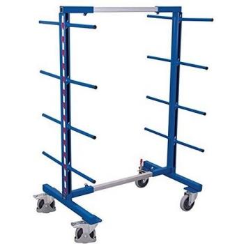 Variofit chariot double face 400kg avec 2 supports et 16 traverses