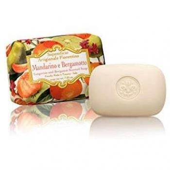 Savon Artisanale à la Mandarine et au Bergamote 200 g