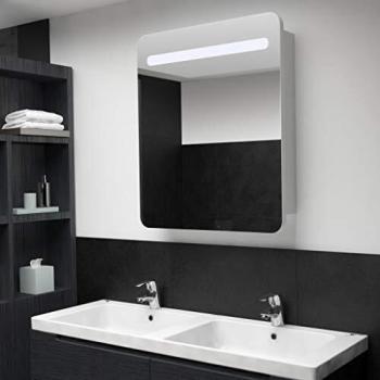 Sonata LED Bathroom Mirror Cabinet 68x11x80 cm