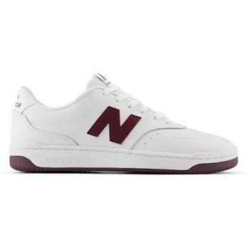 Sneakers New Balance BB80 White/Burgundy 7 US