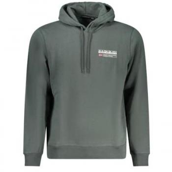 Napapijri Herren‑Hoodie „B‑Kasba“ – Warmer Grüner Pullover