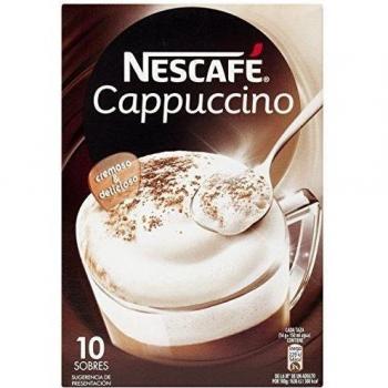 CAFE SOLUBLE CAPPUCCINO NESCAFE 14g P10 x4 paquete