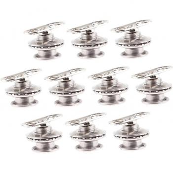 10pcs Marine Grade 316 Stainless Steel Canvas Snap Turn Button