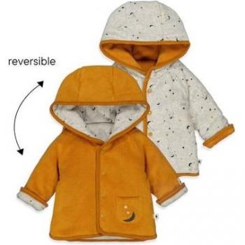Gilet Feetjes Moon Child Bicolore Okergeel
