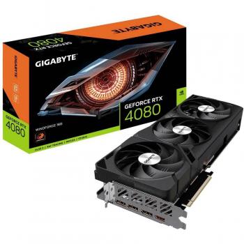 Gigabyte GV-N4080WF3-16GD Grafikkarte NVIDIA GeForce RTX 4080 16 GB GDDR6X (GV-N4080WF3-16GD)