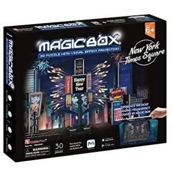 CubicFun Modellino 3D‑Puzzle – Magic Box Capodanno New York Times Square (30 Teile, 4/6)