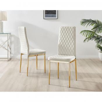 Milan Velvet Dining Chair Set