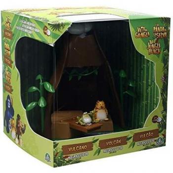 Playset Gioco Vulcano Vita da Giungla con 2 Personaggi