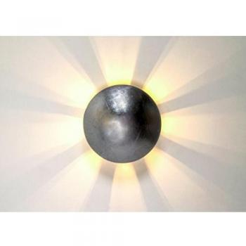 Ikaros Wandlicht 220 Lumen – Blattsilber Metallic