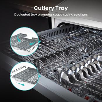 Hisense HS643D60WUK Full-size Dishwasher