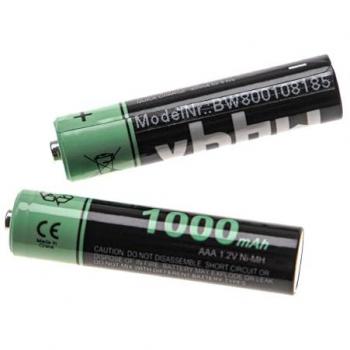 Batterie double VHbw pour téléphone fixe sans fil Ascom
