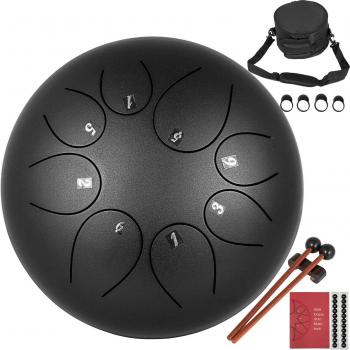 Instrumento de percusión de acero 8 pulgadas