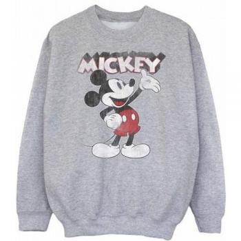 Jersey Gris Disney para Niñas con Mickey Mouse