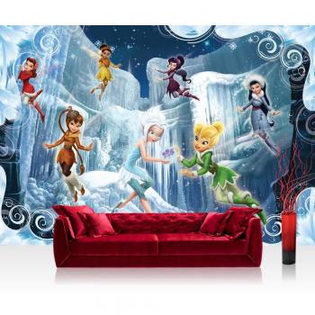 Tinkerbell Fantasy Vliestapete 300×210 cm – Premium Plus Disney‑Wandbild