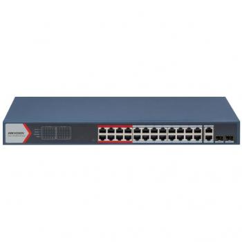 Switch Gestionnable Hikvision 24 Ports PoE